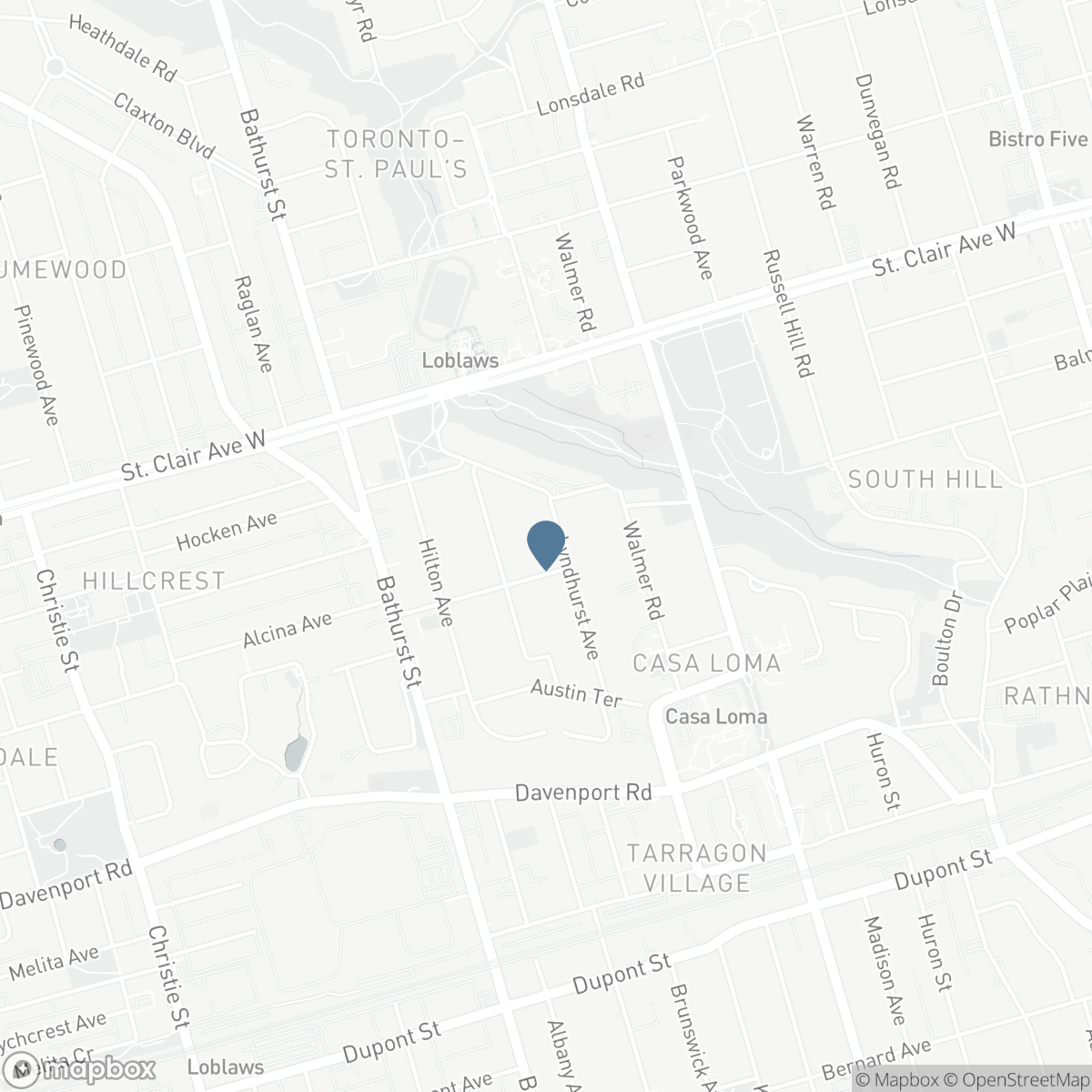 124 LYNDHURST AVENUE, Toronto, Ontario M5R 2Z9
